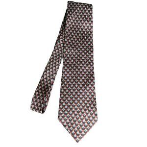 Christian Dior Monsieur Men Silk Tie Made in USA One Size Adjustable